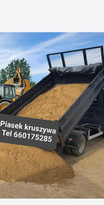 Grys piasek kamyk ziemia kliniec tłuczen żwir beton