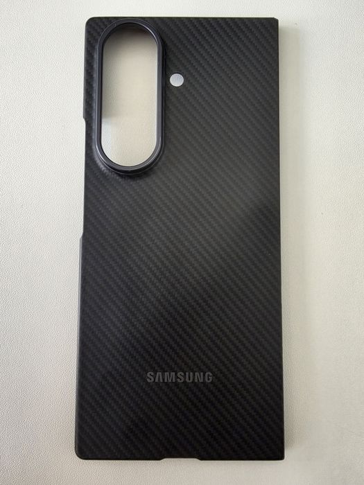 Etui Samsung Carbon Shield Case do Galaxy Z Fold7 Czarny