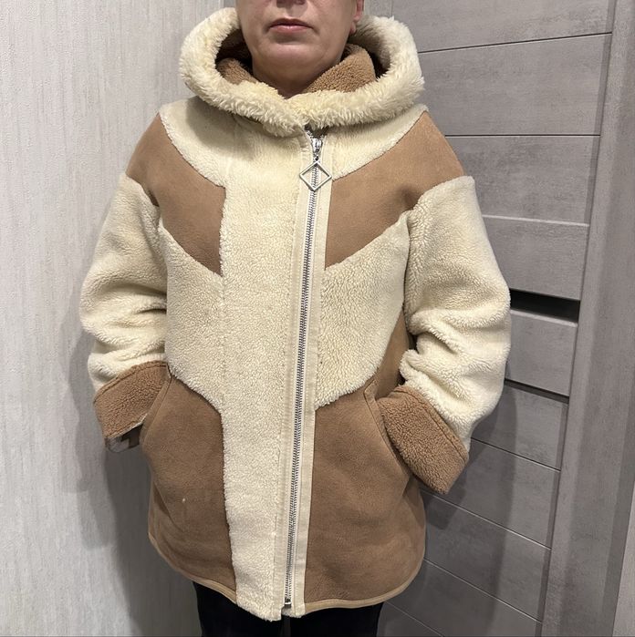 двусторонняя куртка-дубленка