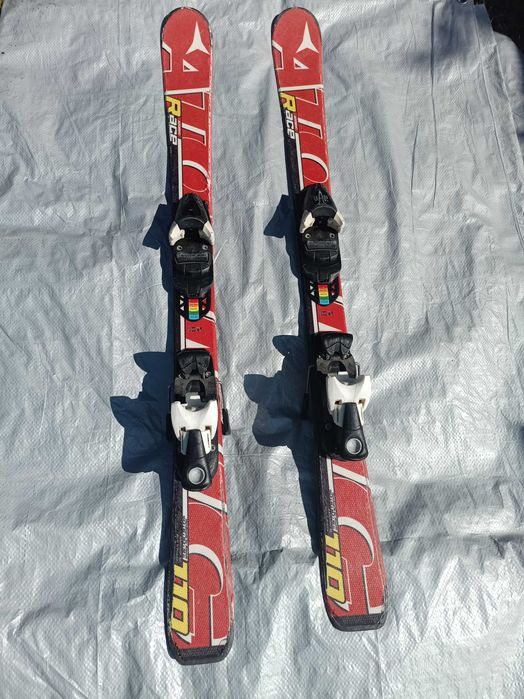 Narty 110, buty, kask- komplet dla dziecka