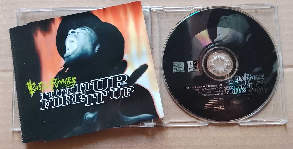 Busta Rhymes - Turn It Up / Fire It Up CD SINGLE Hip-Hop Portes Grátis