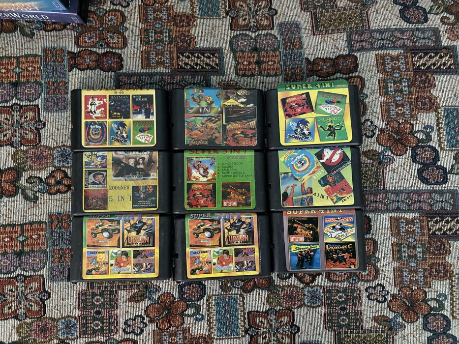 Картриджі для Sega 16-bit (Mega Drive)