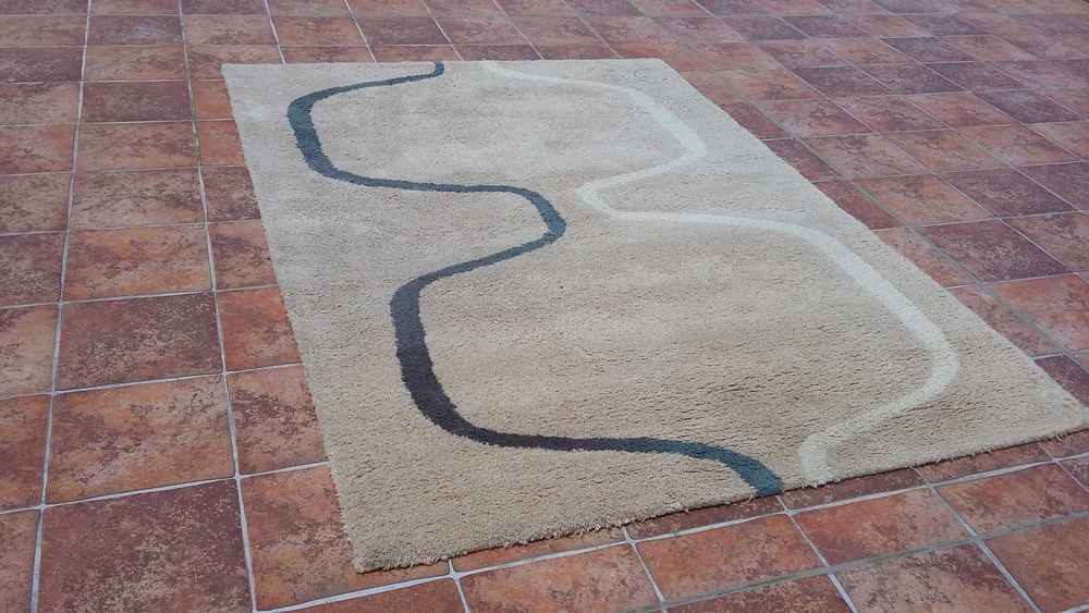 Tapete de sala  100% lã da marca italina Natuzzi! 240 x 170 cm