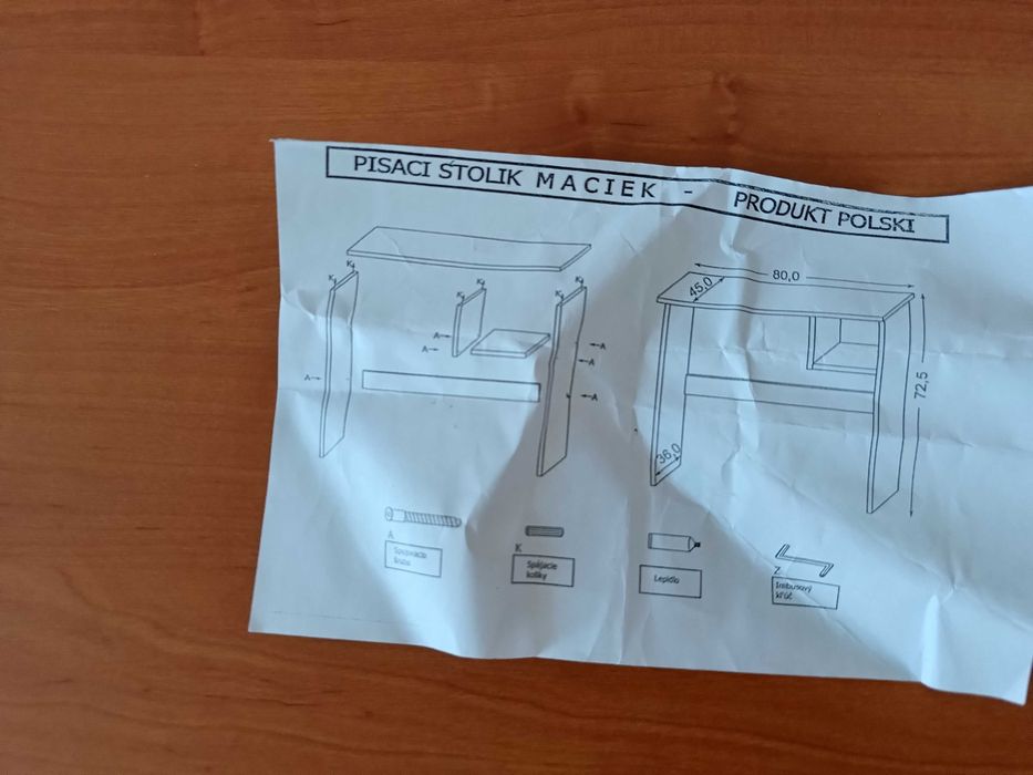 Biurko "Maciek" Olcha, dwie sztuki