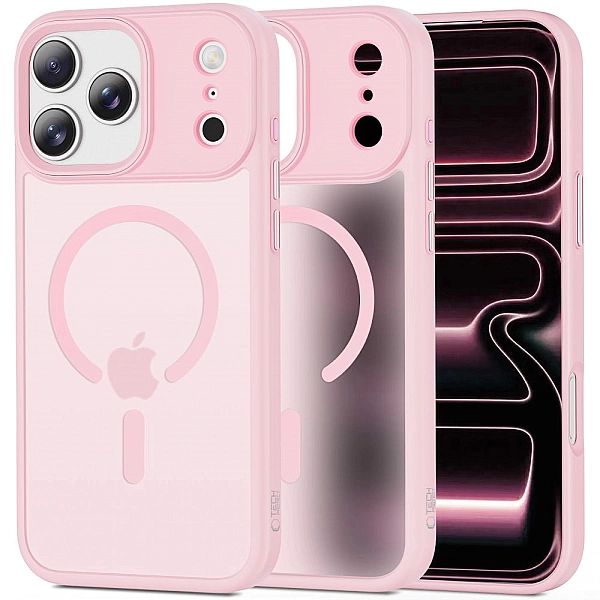 Tech-Protect Magmat Magsafe Iphone 17 Pro Max Matte Pink