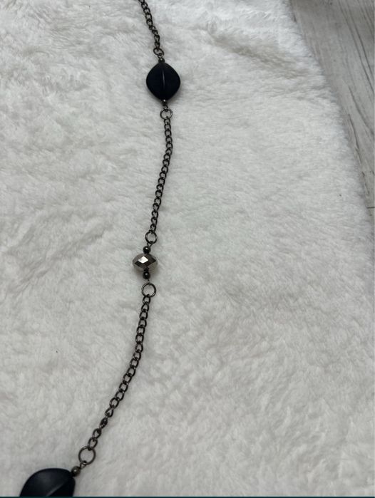 Naszyjnik korale koraliki elegancki klasyczny classy basic casual 18