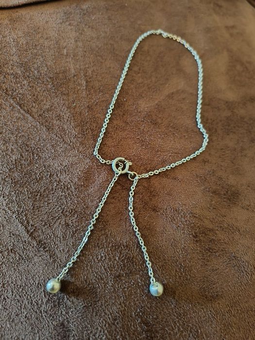 Pulseira de pé, tornozelo em prata de