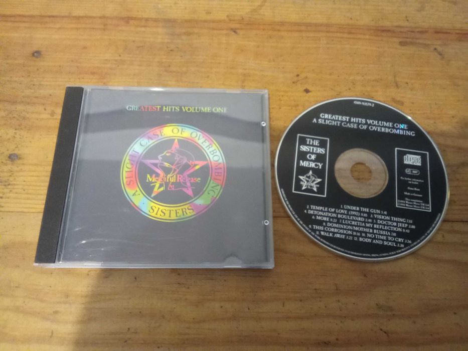 SISTERS OF MERCY - Greatest Hits Volume One - A Slight Case Overbombing CD