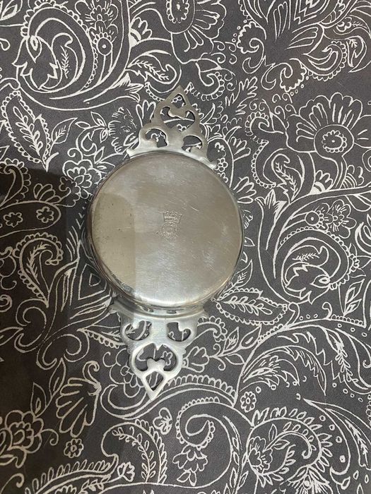 Taça com 2 pegas trabalhadas El-REI Portugal Puro Estanho