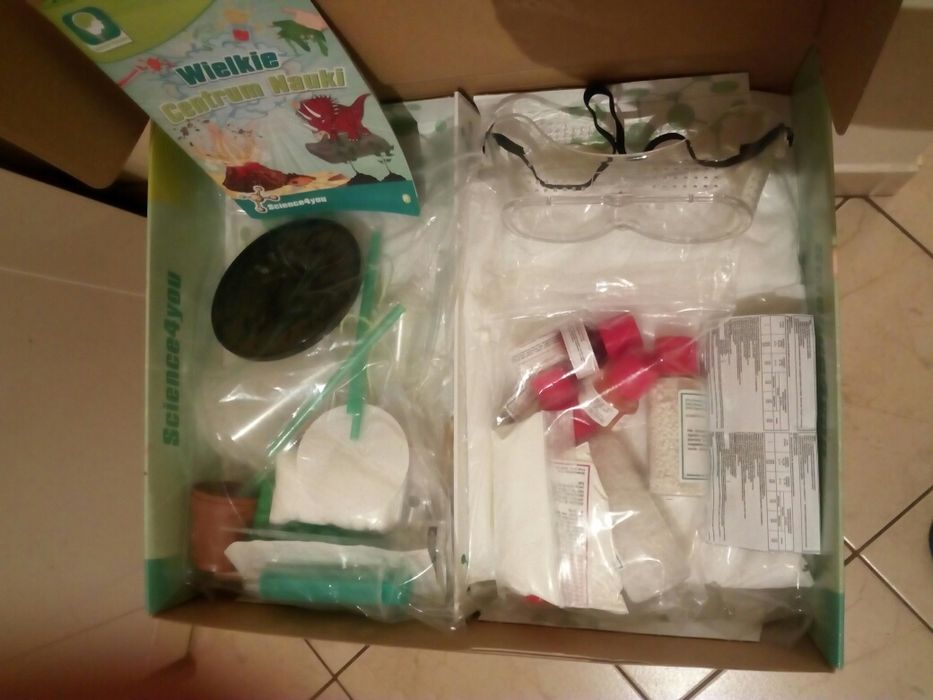 Zestaw naukowy - Wielkie Centrum Nauki, 6w1, Trefl, NOWE