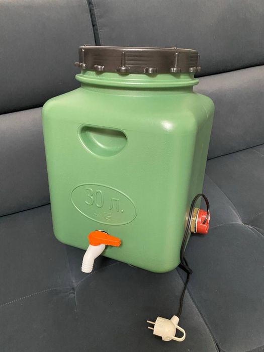 Рукомойник з нагрівом води 30л з терморегулятором