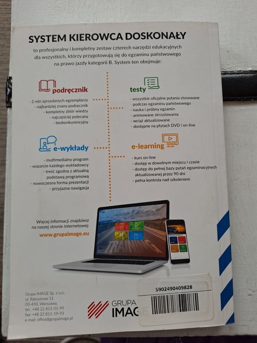 Kierowca doskonały C D Książka