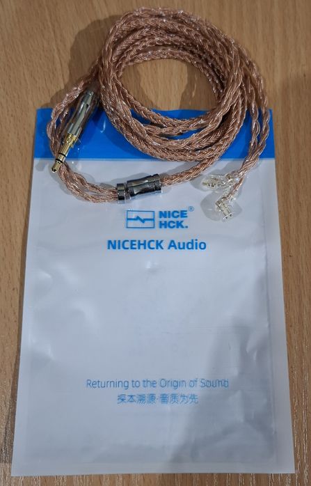 NiceHCK QDC аудіокабель 3.5jack для KZ CCA та ін.