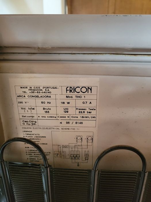 Arca Congeladora FRICON