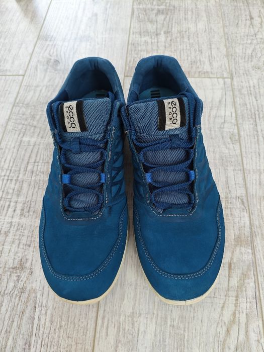 Ecco skórzane niebieskie damskie buty 39