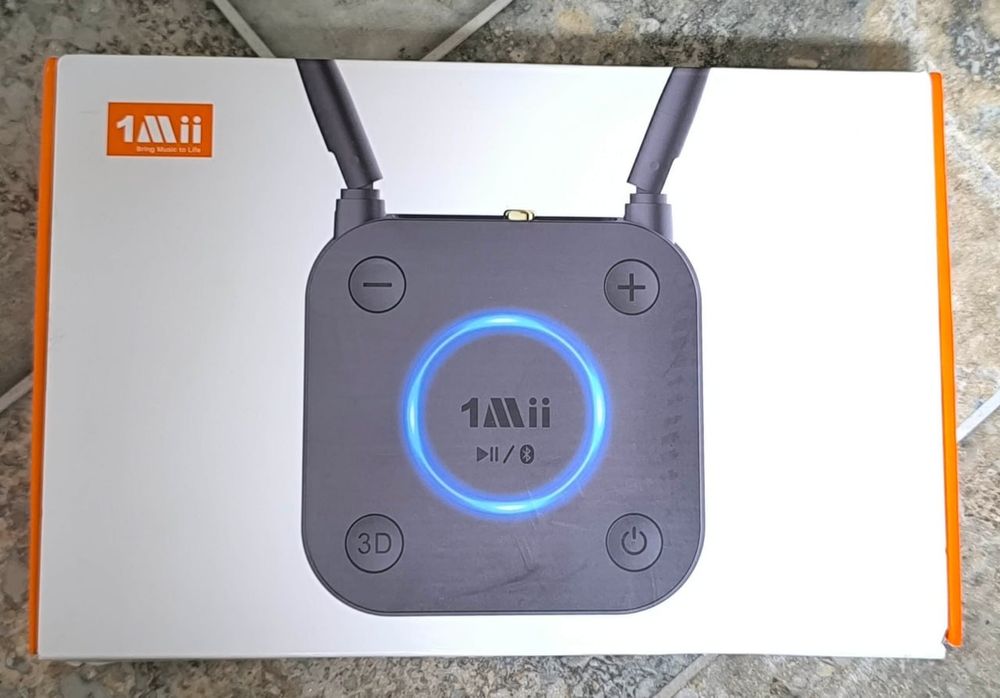 Bluetooth адаптер аудіо 1Mii B03/06Pro Ultra дальнього радіусу AptX