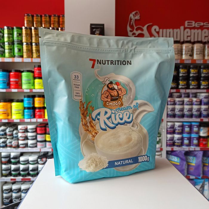7Nutrition Cream Of Rice 1kg Kleik Ryżowy Lekko Strawne węglowodany