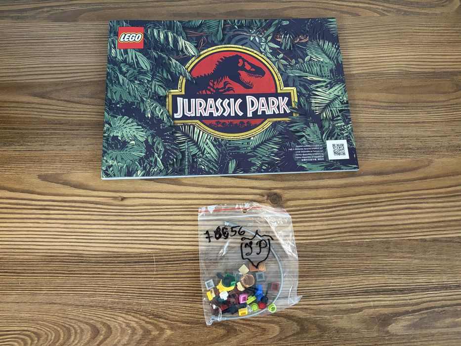 LEGO Jurassic Park 76956 Ucieczka tyranozaura 100% Kompletny EOL