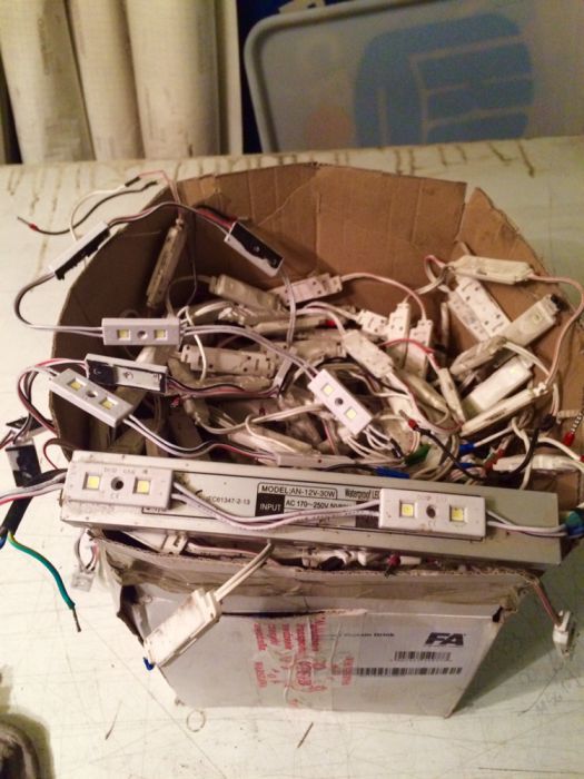 Używane ledy tanio biały zielony niebieski czerwony Zasilacze 12v