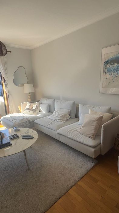 Sofá chaise longue 4 lugares