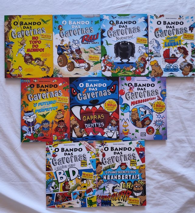 livros do bando das cavernas.