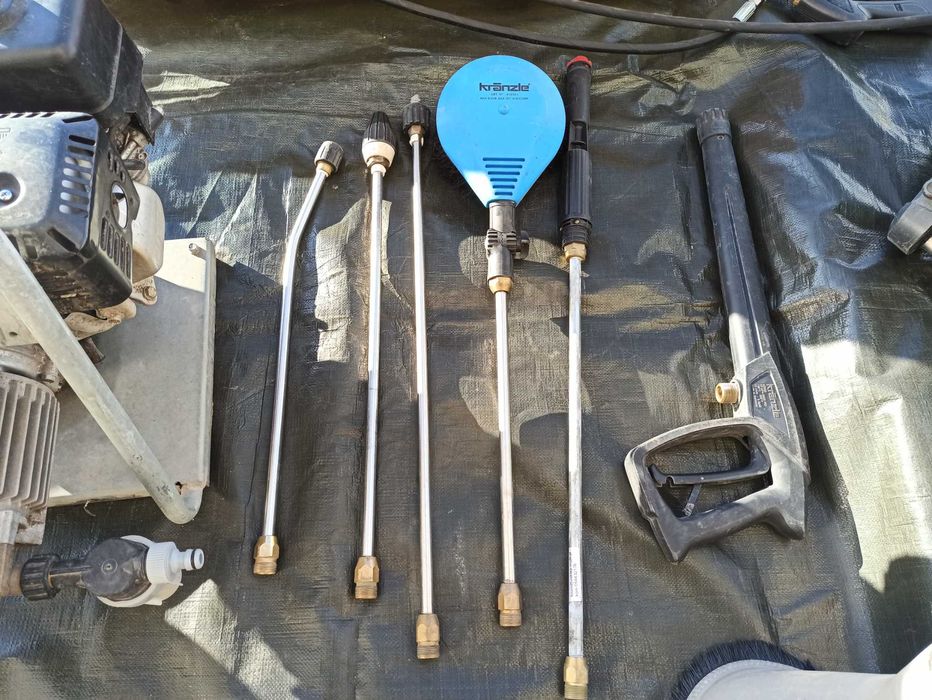 Spalinowa myjka cisnieniowa Kranzle B10/200 + wszystkie akcesoria