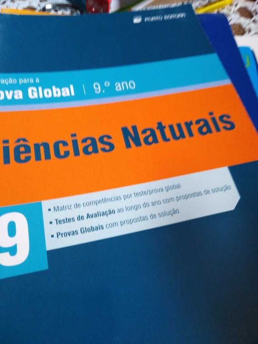 livros de ciências de 9ºano
