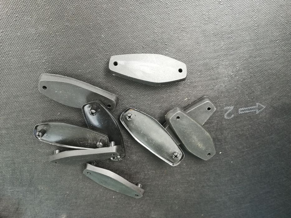 Fiat 126p podkladki pod lusterka łezki