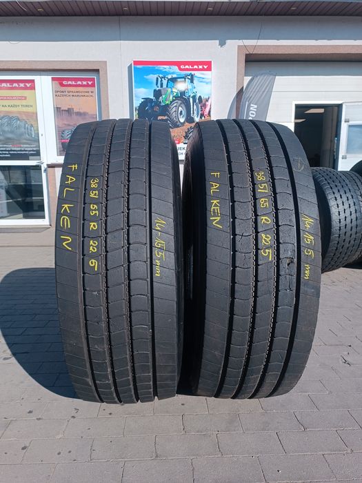 385/65R22.5 Falken RI 151 opona ciężarowa używana