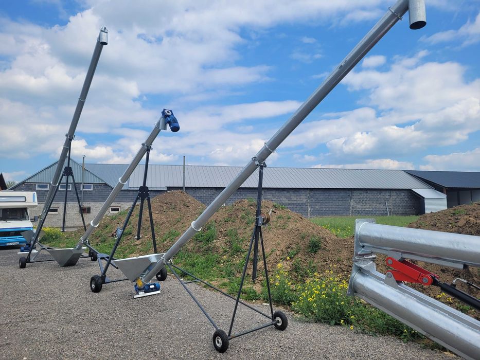 Żmijka do zboża/ przenośnik zbożowy ślimakowy/ Podajnik ziarna DOWÓZ