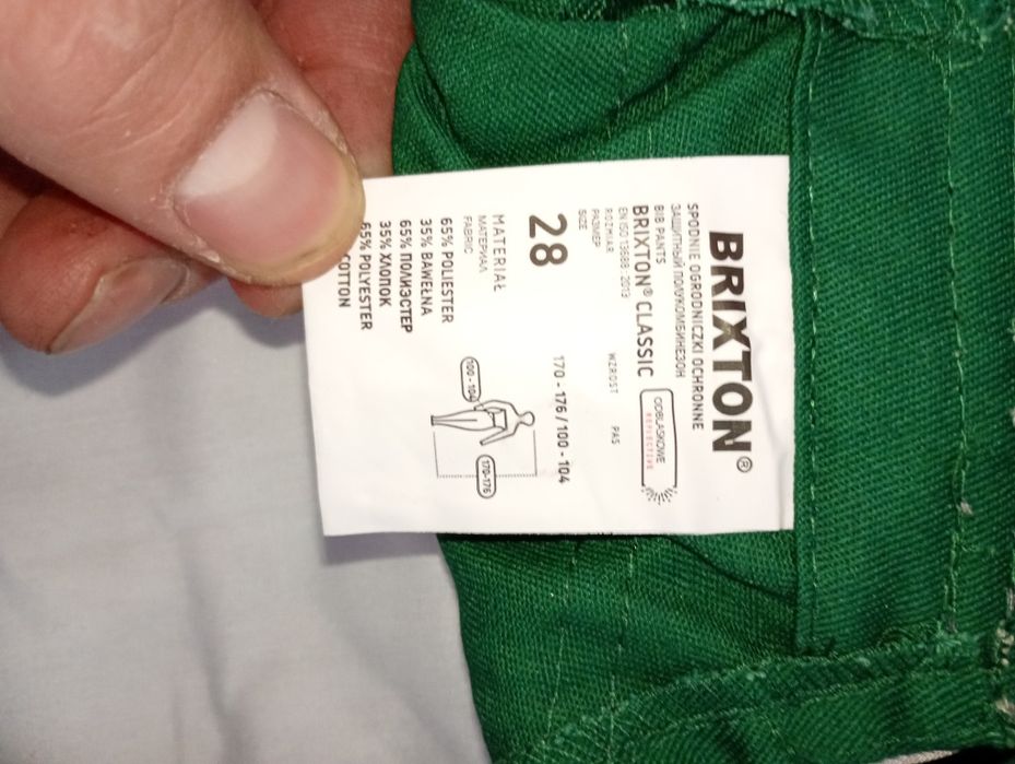 Ubranie robocze brixton clasic