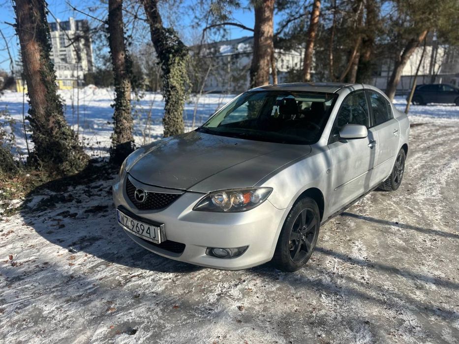 Mazda 3 benzynka 130t przebieg dobry stan