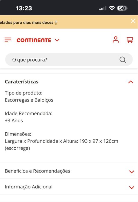 Escorrega infantil