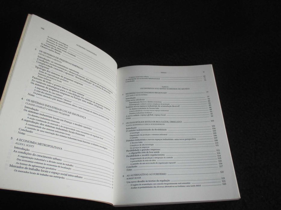 Livro As Regiões Ganhadoras Georges Benko e Alain Lipietz 1ª edição