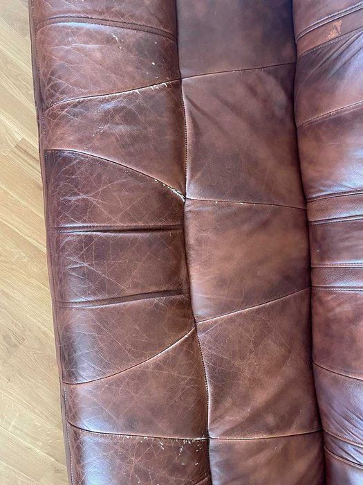 Шкіряні меблі -3 одиниці одно, дво і трьохмістні