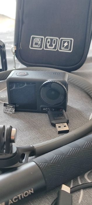 DJI Osmo Action 4 Adventure Combo + Acessórios (usada 5x)64585430118401121