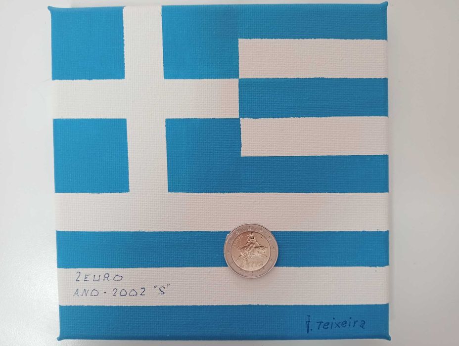 Moeda 2€ Grécia rara