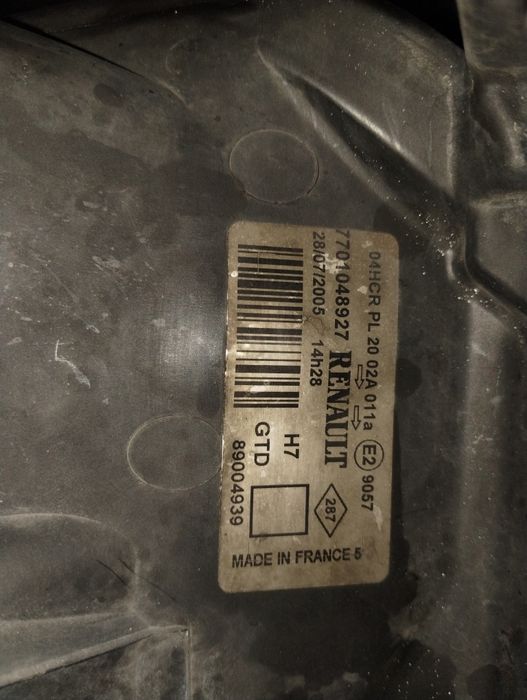 Lampy Renault laguna 2