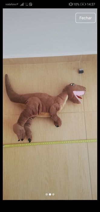Peluche dinossauro  tam. 45 cm Ikea