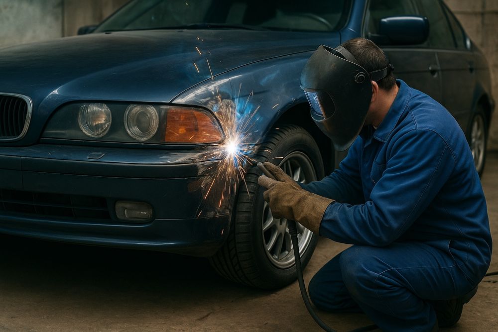 Переварка кузовних елементів.