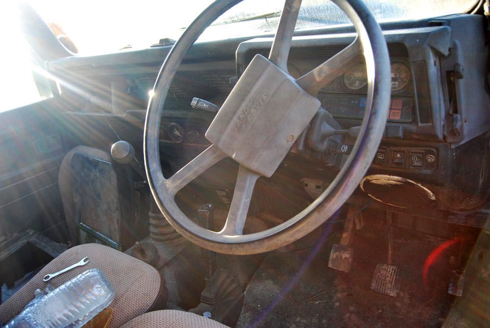 Land Rover 110 County 200 Tdi — projecto de restauro
