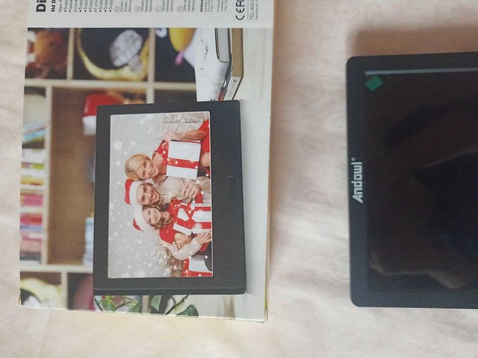 Цифрова фоторамка 15,5х8,5 см 16 мБ з пультом та адаптером