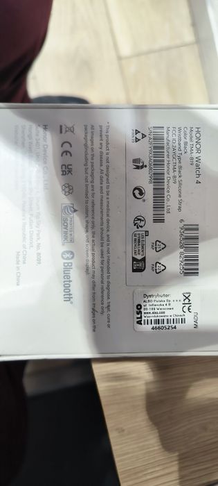 honor watch 4.Super smartwatch z gwarancją i dowodem zakupu.