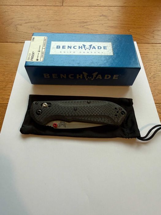 Складаний ніж Benchmade Freek 560-03, S90V, Carbon Fiber