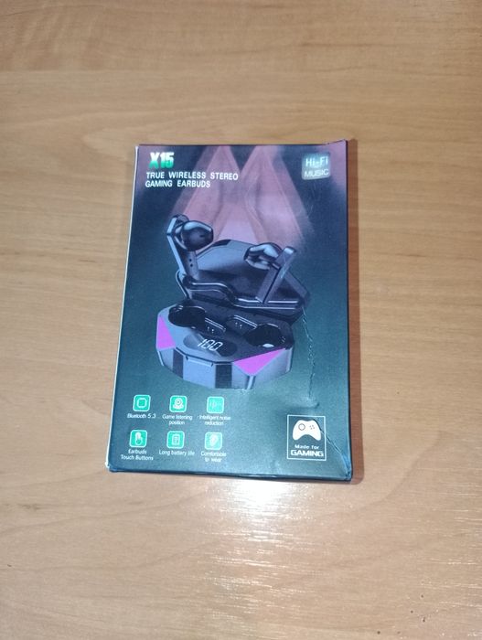 Нові бездротові навушники на 25 рік з LED-дисплеєм та сенсорним керува