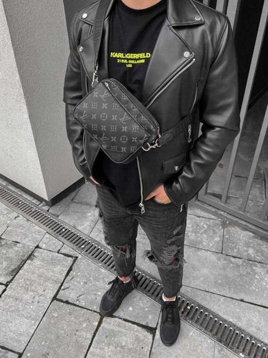 Чоловіча сумка | мессенджер | Louis Vuitton | Мужская сумка |