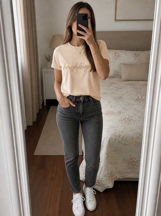 Salmon T-Shirt, Size L – Comfort and Style for Everyday Wear!