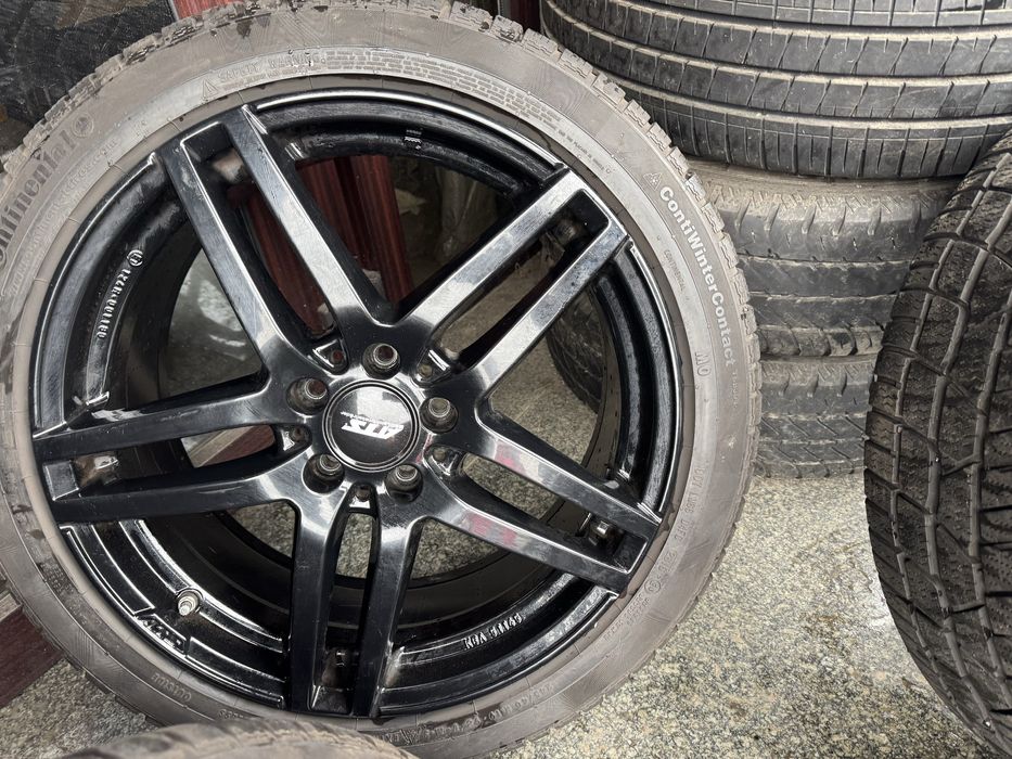 литые диски ATC  r19 5/112 Mercedes срезиной 245/40 contine