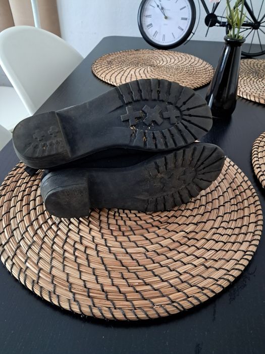 Botki czarne H&M r.36