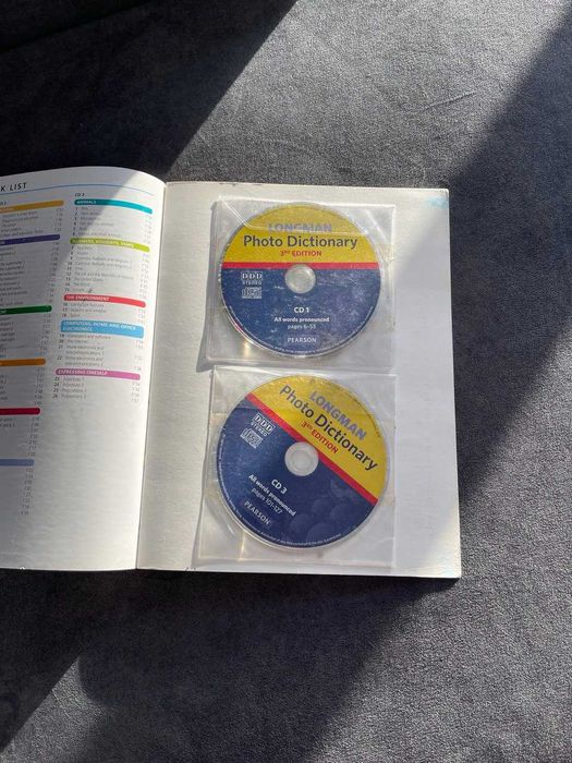 Словник англійської мови Longman photo dictionary 3ed + cd paperback
